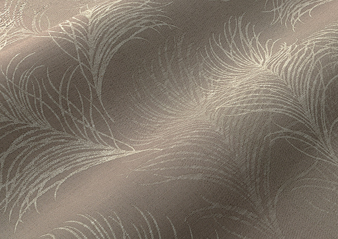 Feather, Coffee - Roman Blind - Image 4